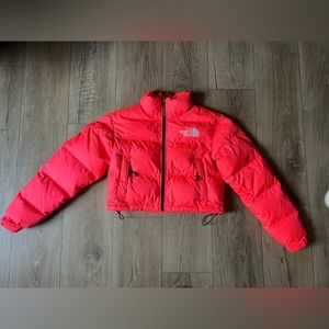 North Face Cropped Nuptse Jacket